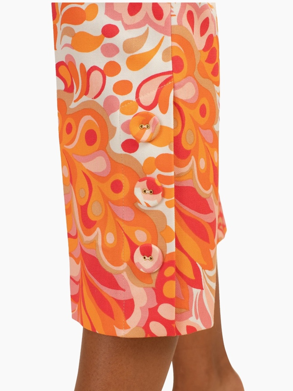 NWT Trina Turk Retro Inspired Bohemian
Ore Cropped Kick-Flare Summer Pants - Picture 2 of 8